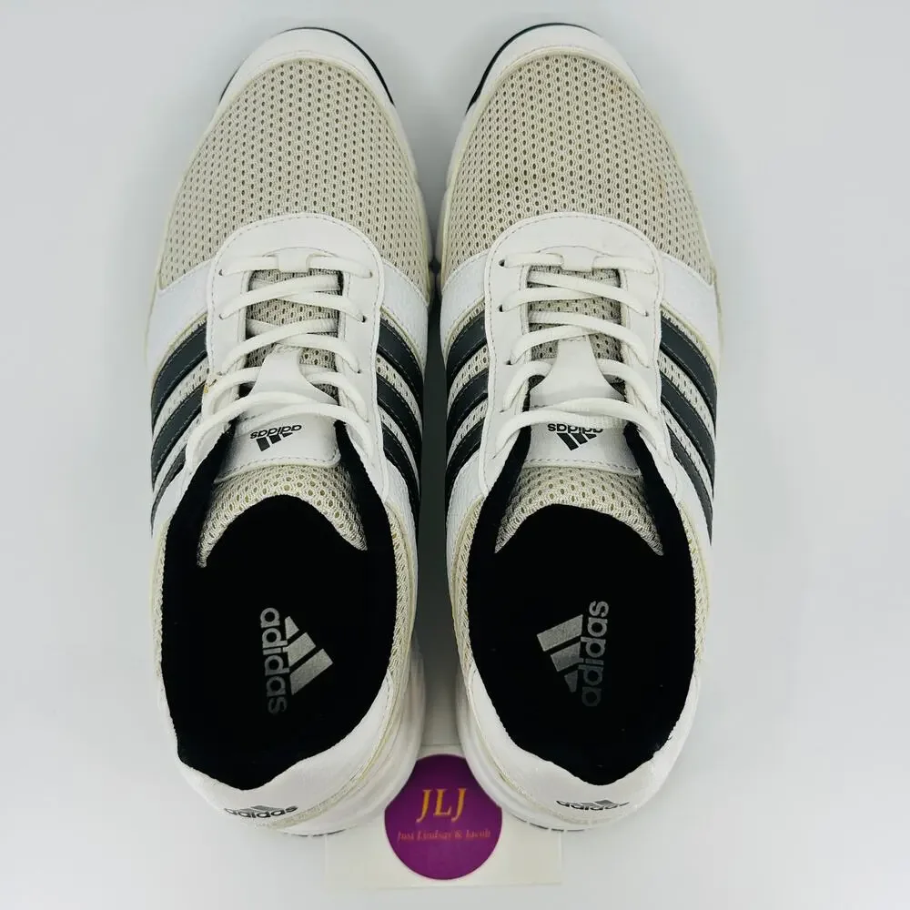 Adidas Men's Tech Response 4.0 Golf Shoes White/Black F33552 Size 9.5